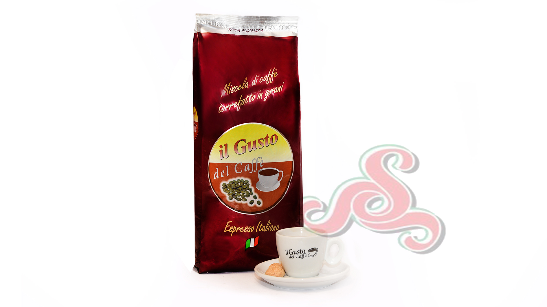 Kaffee Bohnen 1 KG Rot 60/20