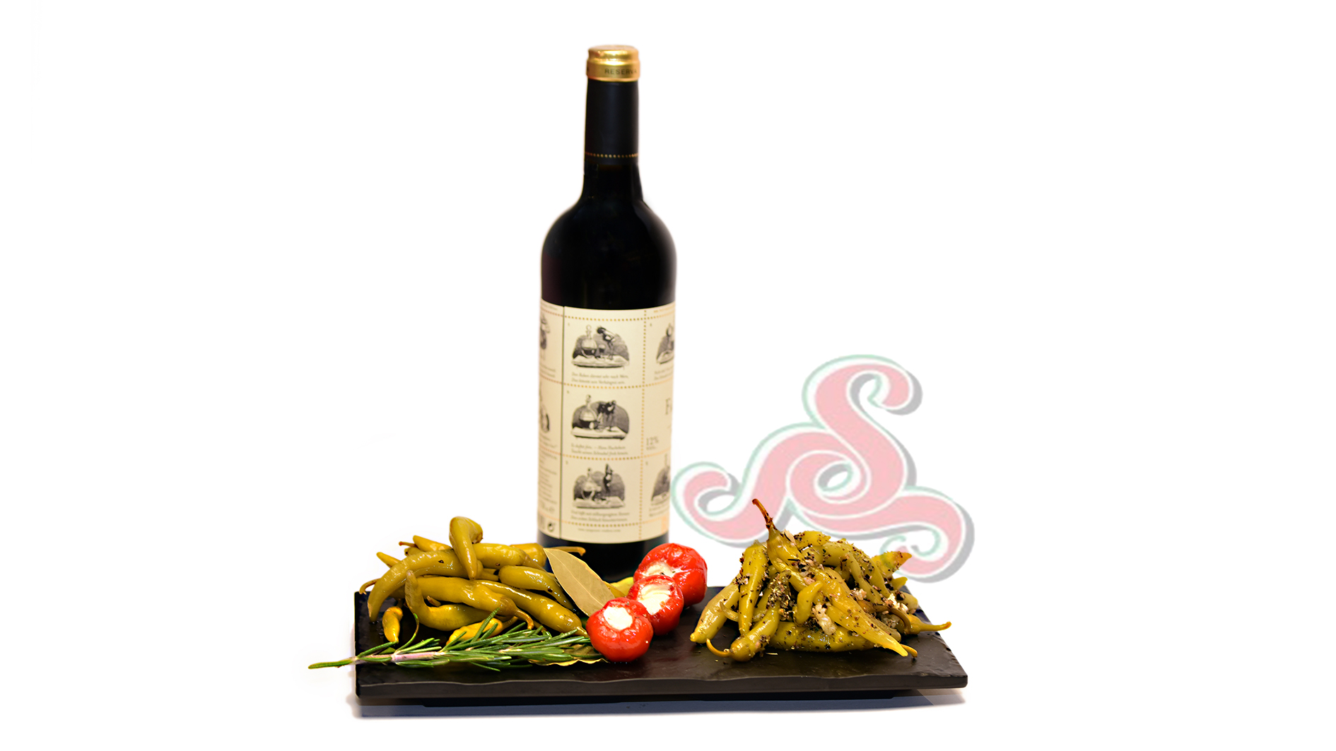 Griechische Peperoni eingeleg