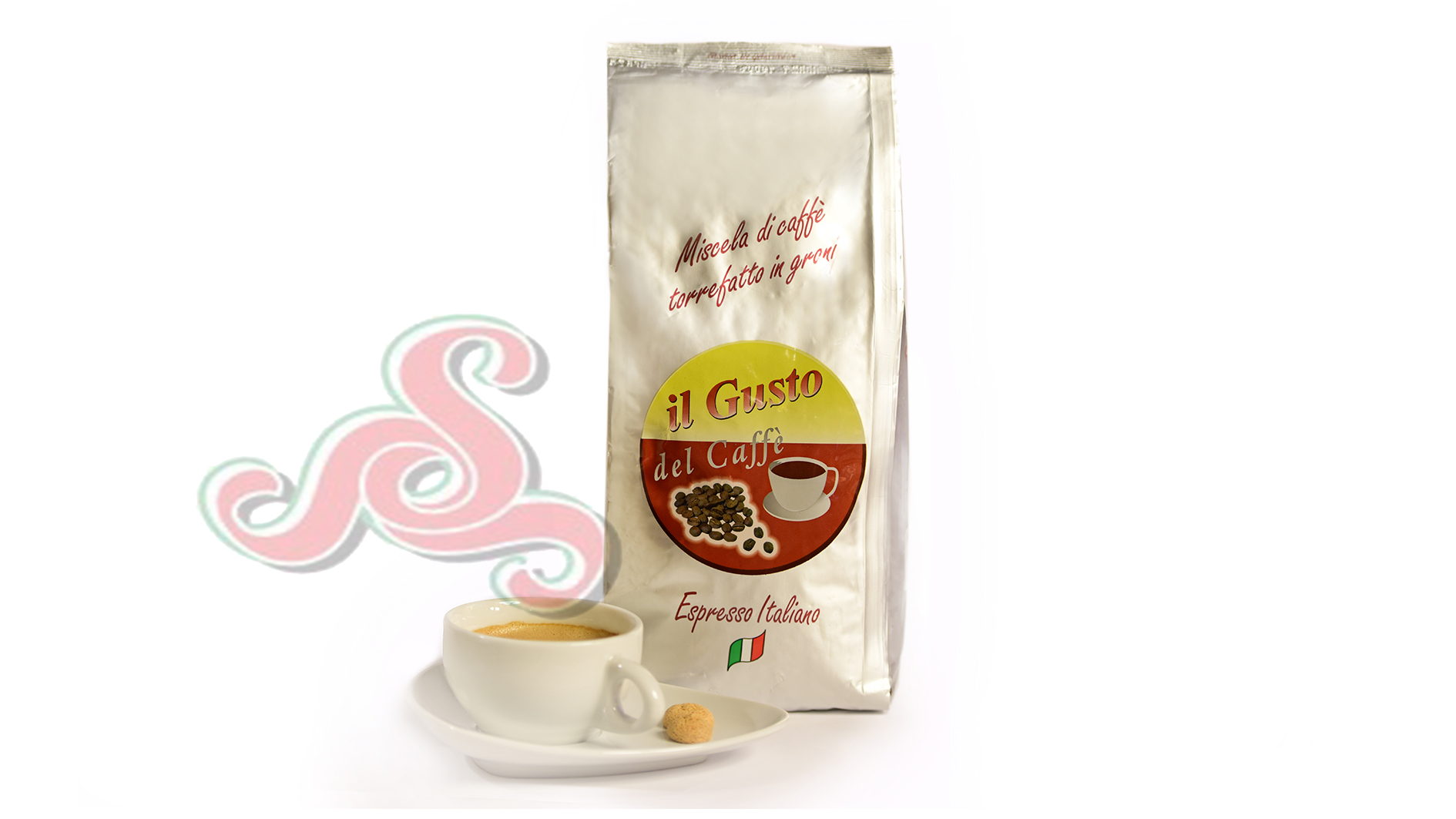 Kaffee Bohnen 1 KG Rot 60/20