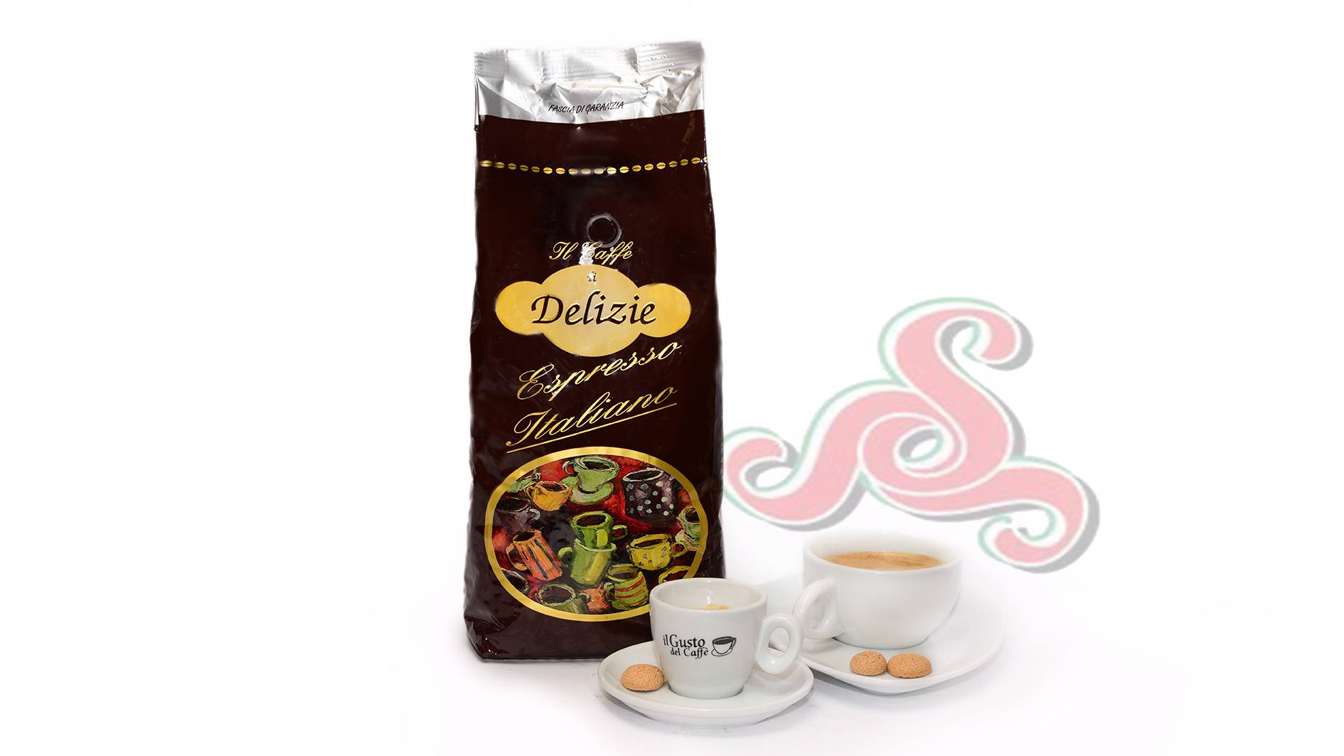 Kaffee Bohnen  Delizie 1 KG 80/20